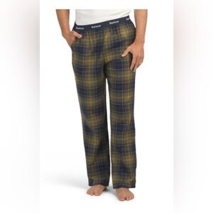 NWT — Men’s Barbour Yellow Multicolor Plaid Lounge Pants, Men, Size XL BRAND NEW